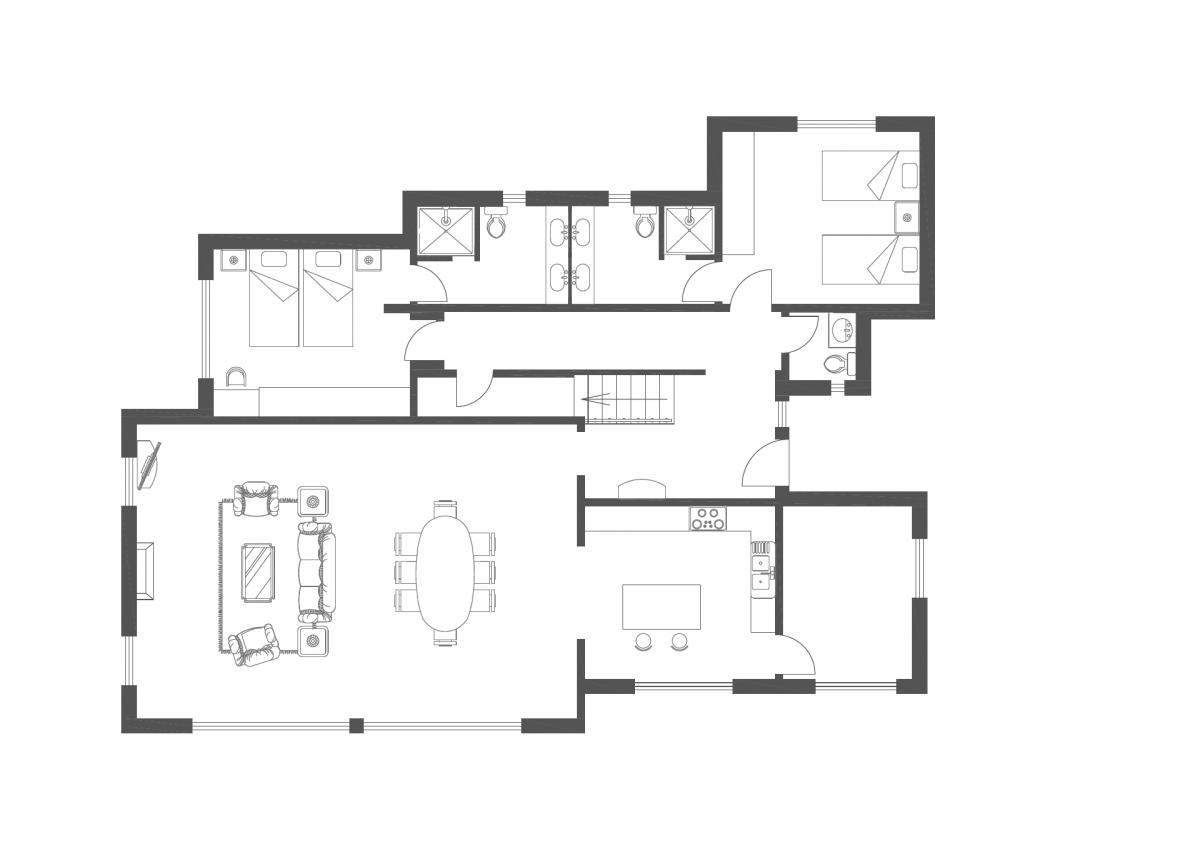 Ground Floor of Villa Florabella in Algarve