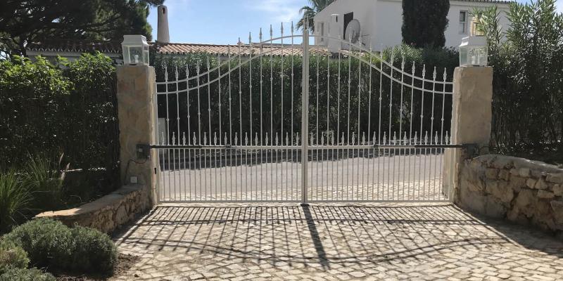 Entrance to Villa Florabella