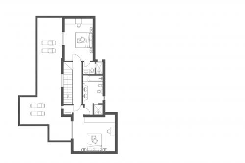 First Floor Plan of Villa Florabella