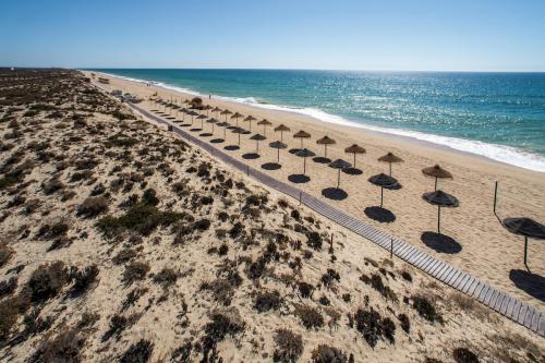 The beach in Ria Formosa, Algarve