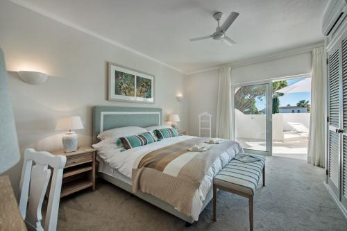 One of the spacious double bedrooms at our luxury villa